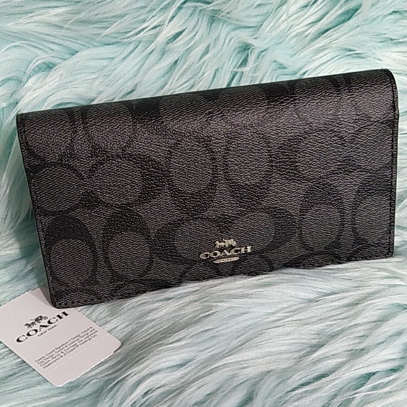 coach bifold wallet